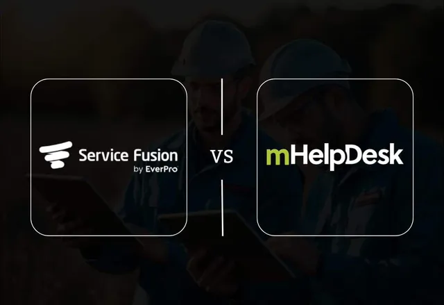 Service Fusion vs mHelpDesk