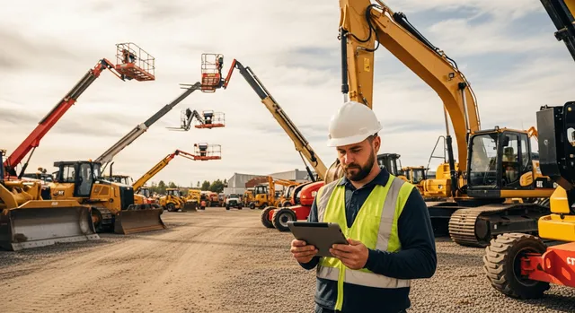 Rental equipment field service software