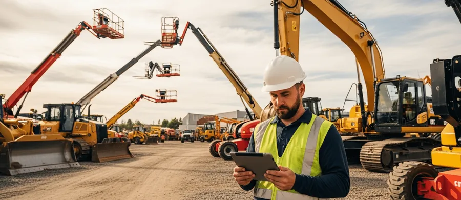 Rental equipment field service software