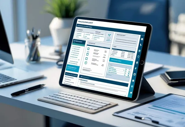 Field service report template example