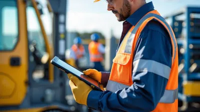 Field service work order template