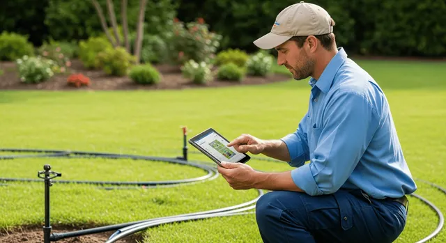 Irrigation business service software