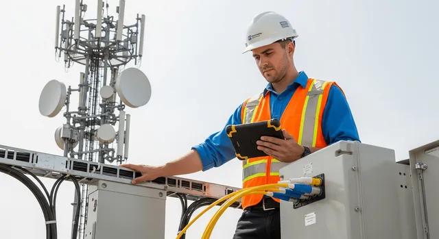 Telecommunications field service software